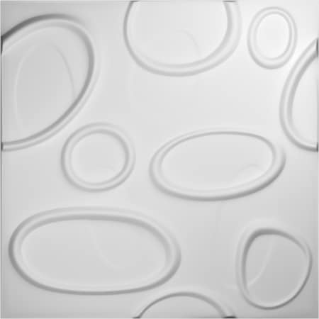 Ekena Millwork Felix EnduraWall Decorative 3D Wall Panel, White, 19 5/8"W x 19 5/8"H WP20X20FEWH